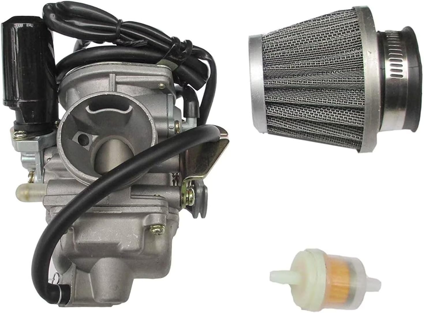 Performance Carburetor W/Filter Gy6 150cc Scooter Roketa SUNL Go-Kart GY6 PD24