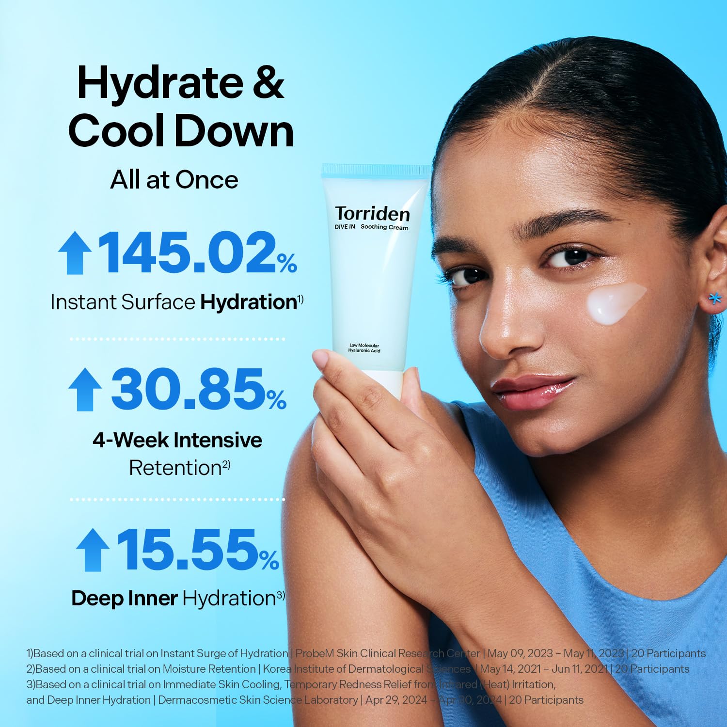 Torriden DIVE IN Hyaluronic Acid Soothing Cream 100ml