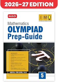 MTG Mathematics (IMO) Olympiad Prep Guide Class 5 | Detailed Theory, Exercise with Self Test For Practice | SOF Olympiad B... Price In India
