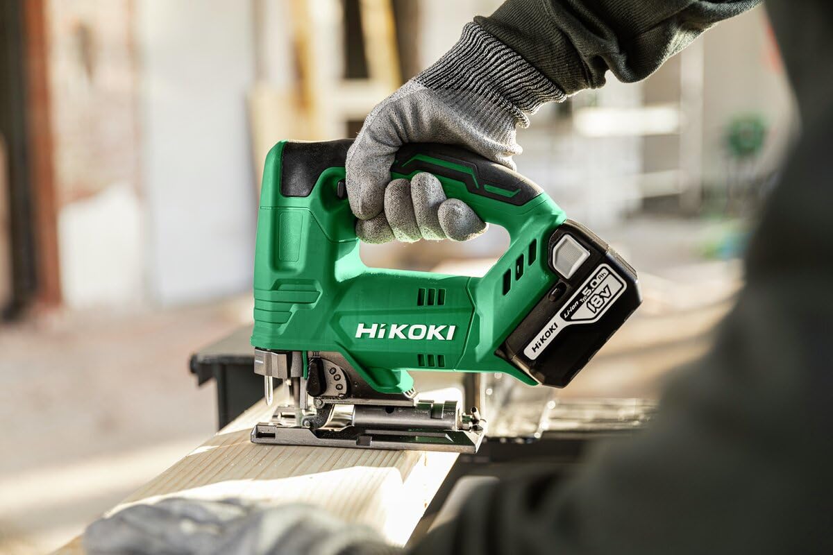 HiKOKI Sierra de calar inalámbrica CJ18DA/W4Z, 18 V, solo cuerpo