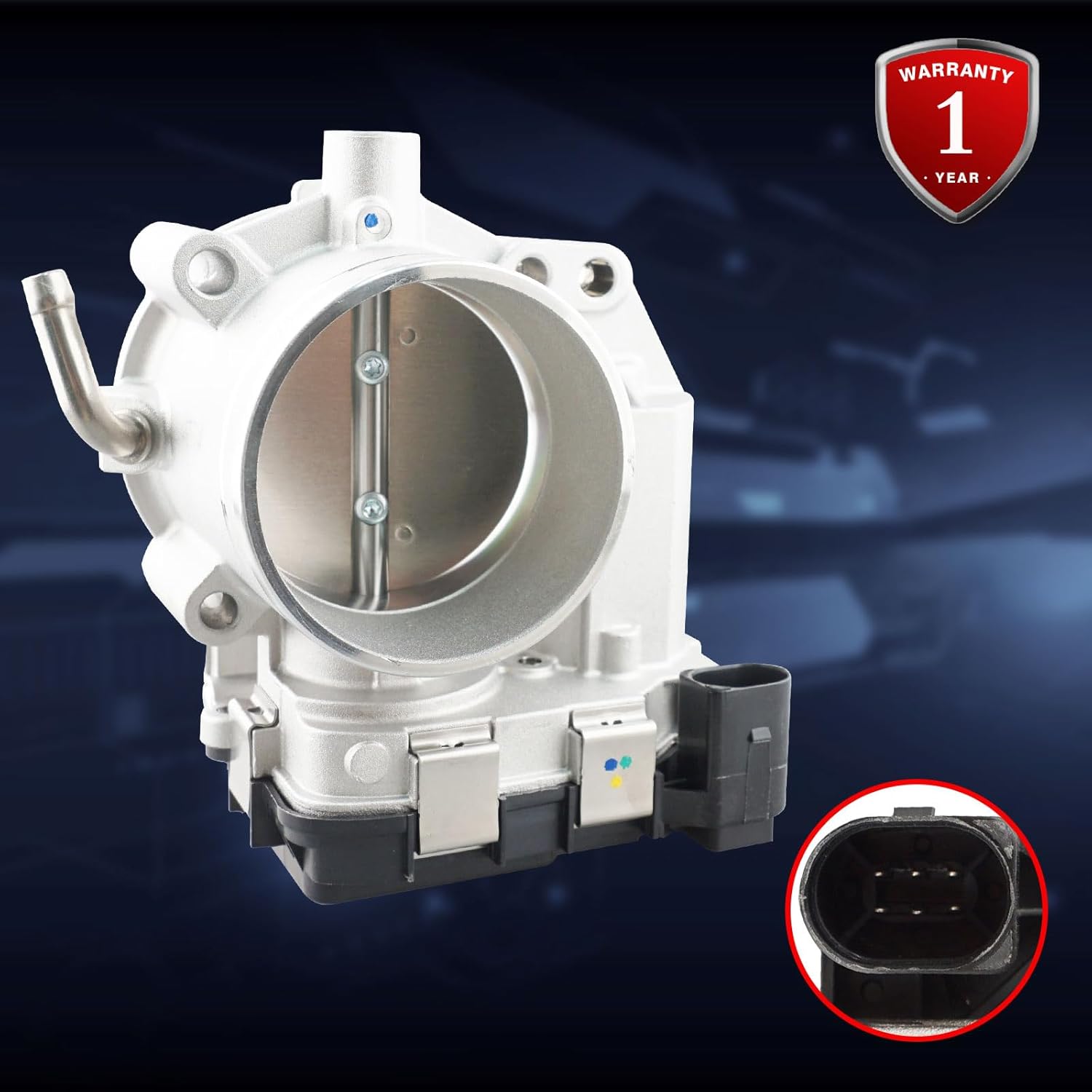 Electronic Throttle Body Assembly S20432 Compatible with Volkswagen Beetle Golf Jetta Passat Rabbit 2.5L L5 Replaces 07K133062A 977-085 TB1303 67-4007 6E-4007