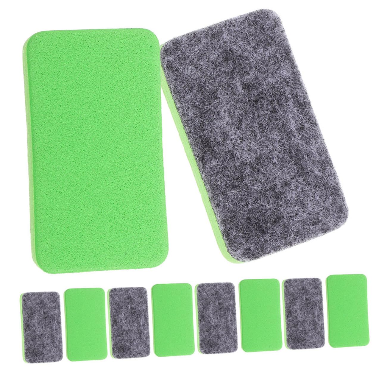 BCOATH Essential Classroom Tool: 50 Pack Mini Whiteboard Erasers Soft Felt Blackboard Cleaners for Teachers Students Home