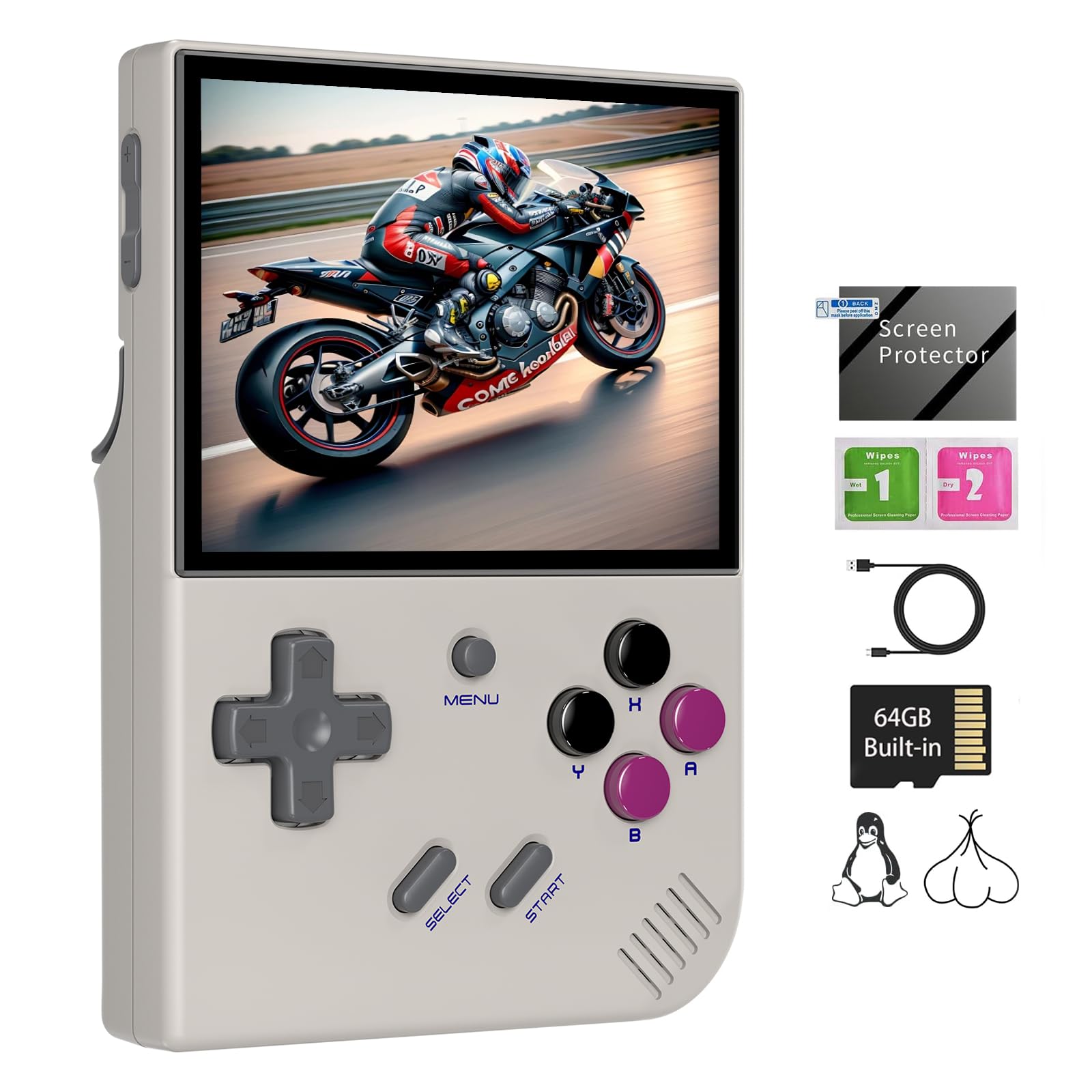 Amazon.com: RG35XX Plus Retro Game Consoles Handheld Game Console