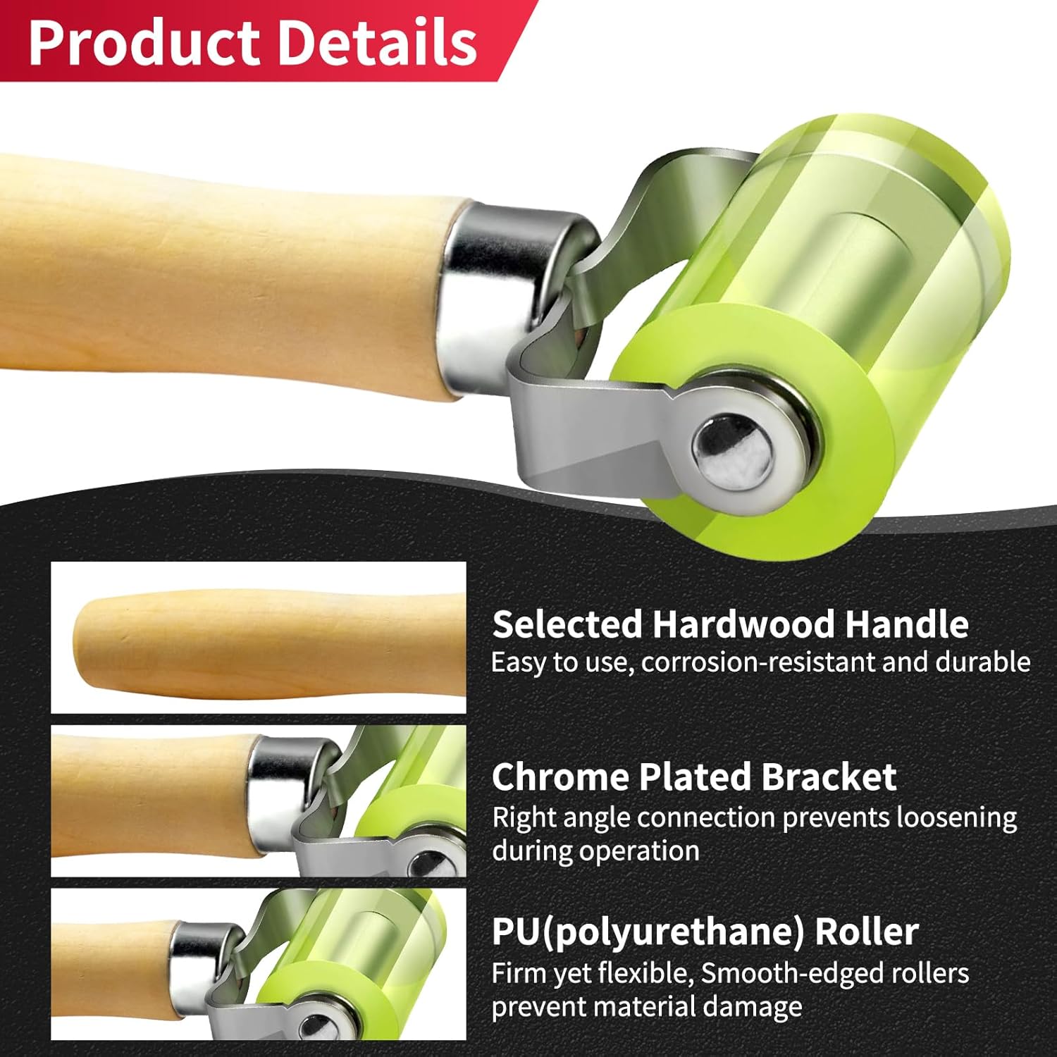 Aluminum Foil Car Sound Deadening Roll & Seam Roller Bearings Equipped - The Ultimate Sound & Heat Insulation Bundle - Complete Kit for Automotive & Home