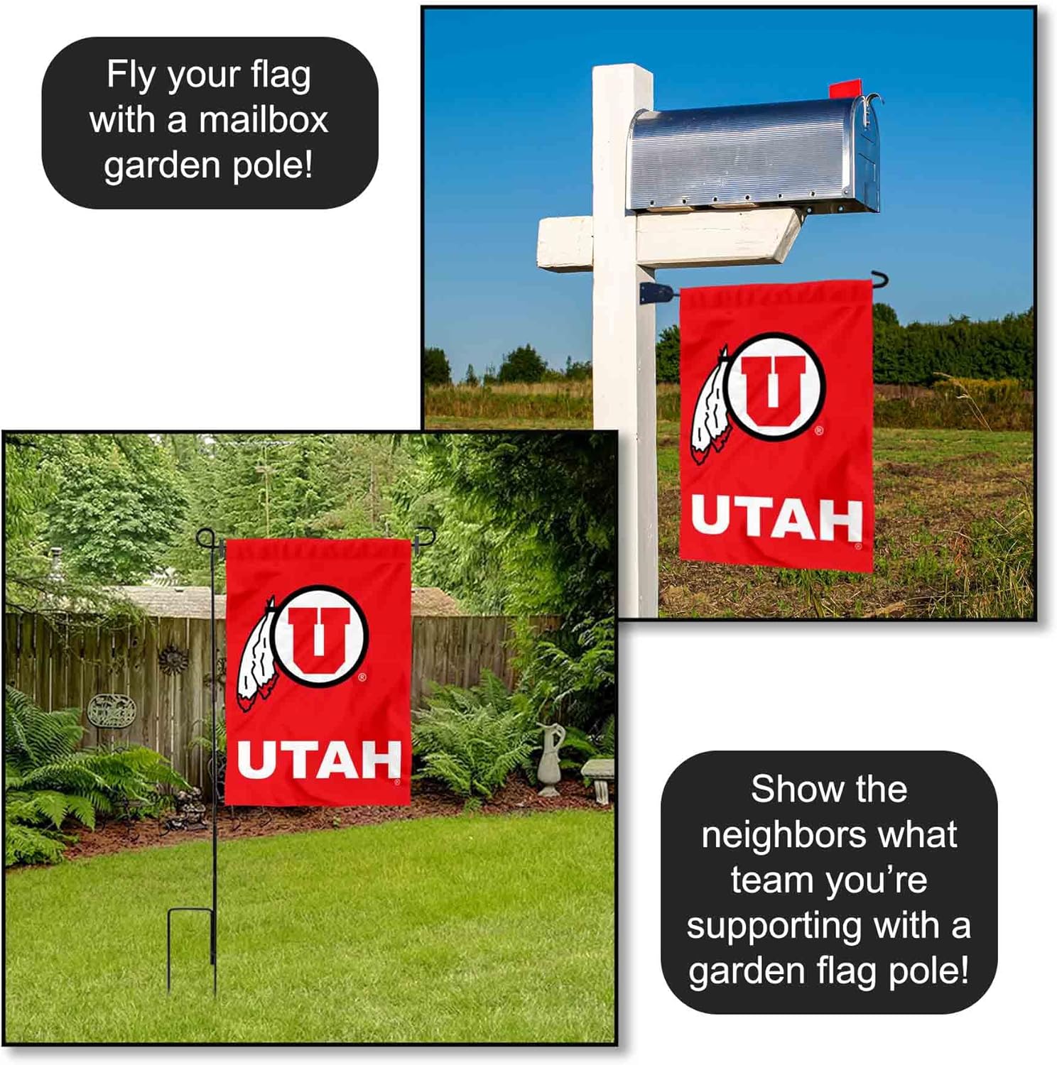 Utah Garden Flag and Yard Banner - Image 4