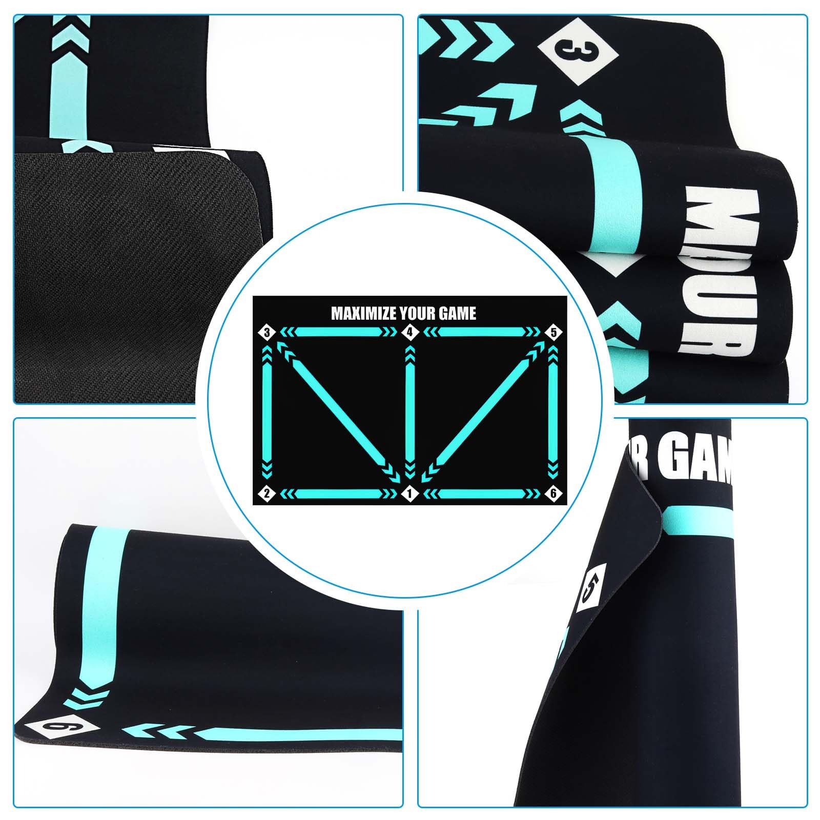 Fußball Trainingsmatte 90x60cm Mit Socken - Ballkontrolle Übungsmatte