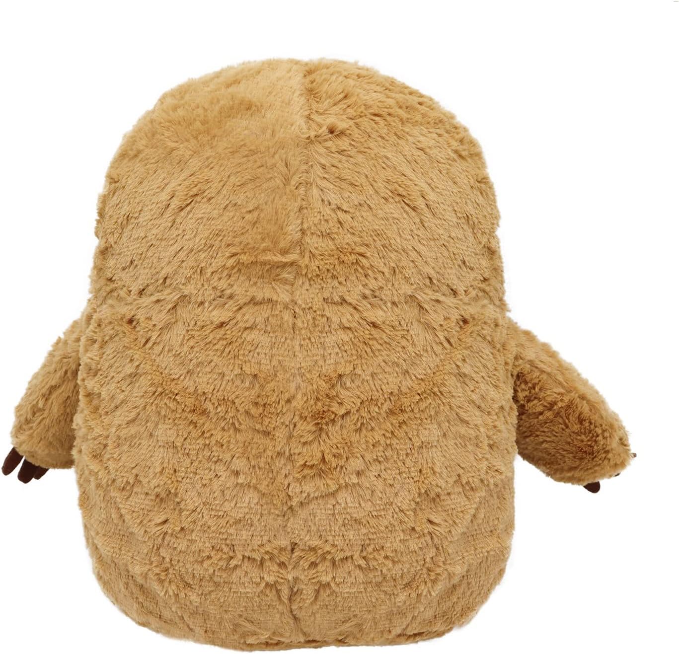 Plush Toy 50 cm Large Size 3D Stuffed Animals Soft Throw Pillow Cute Cow Plushie Cartoon Doll Toy Christmas Birthday Gift for Children (White and Brown)