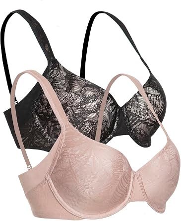 Felina Paramour Jessamine Side Smoothing Contour Bra 2-Pack