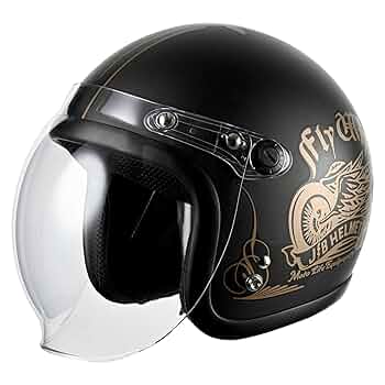 RIDEZ　ジェットヘルメット　　　　ミラーカラーバブルシールド付 RIDEZ ジェットヘルメット ミラーカラーバブルシールド付 Amazon
