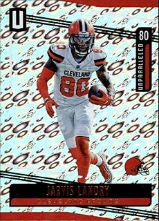 2019 Unparalleled Football Flight #48 Jarvis Landry Cleveland Browns Official Panini Trading Card