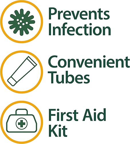 Miniatura 5 de Globe Ungüento antibiótico triple de 1.0 onzas (paquete de 4), ungüento de primeros auxilios para rasguños menores, cortes y quemaduras para ayudar