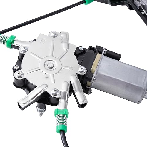 Miniatura 6 de Brock Elevalunas eléctrico delantero del conductor de repuesto con conjunto de motor de elevación compatible con Corvette C5 10344131 1997-2004