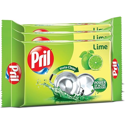 Pril Dishwash Bar 200gm x 3