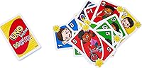 Vista 5 de Mattel Games UNO Junior Move Kids Card Game with Action Rules for Family Night, Game Night, Travel, Camping and Party, UNO Cards