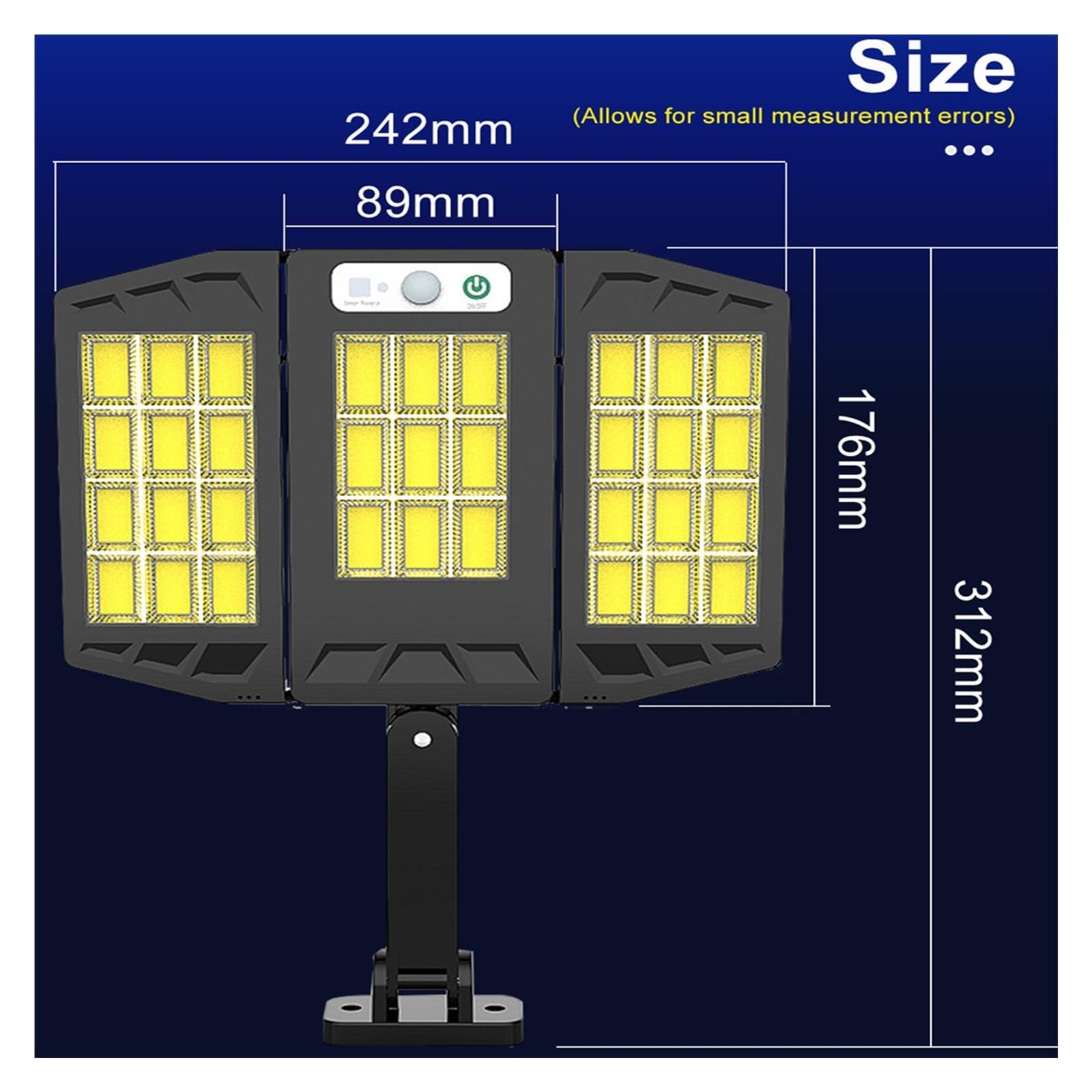 Lampy Solarne ZewnęTrzne, 10000 lm LED Solar światła parkingowe lampa słoneczna zasilany światłem słonecznym wodoodporny czujnik ruchu PIR oświetlenie uliczne do dekoracji ogrodu Bardzo Szeroki KąT śW