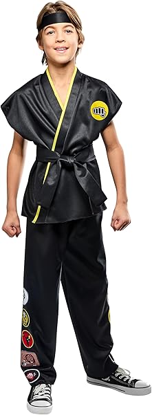 Rubies Karate Kid: Cobra Kai Costume Gi for Kids, Boy's Medium