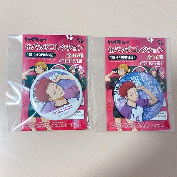 ハイキュー!! 休憩中 クールダウン フルカラー グリッター 缶