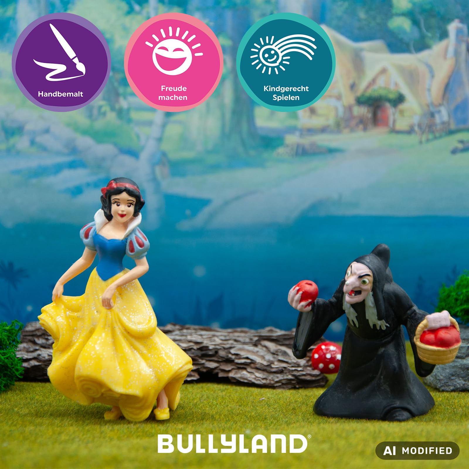 Amazon.com: Bullyland Wicked Witch Action Figure | Walt Disney