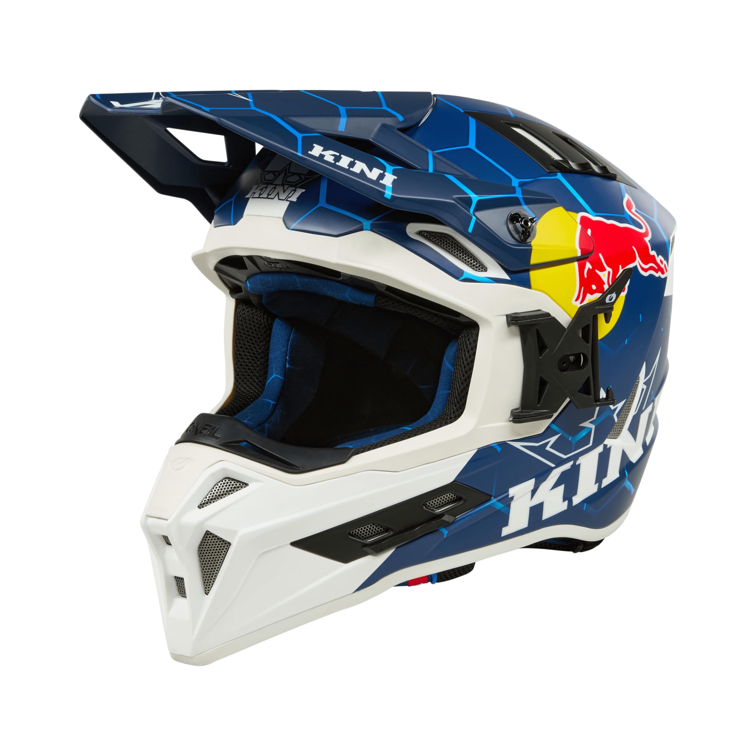 EXC Motocrosshelm Kini Red Bull 1.0 blau/weiß M