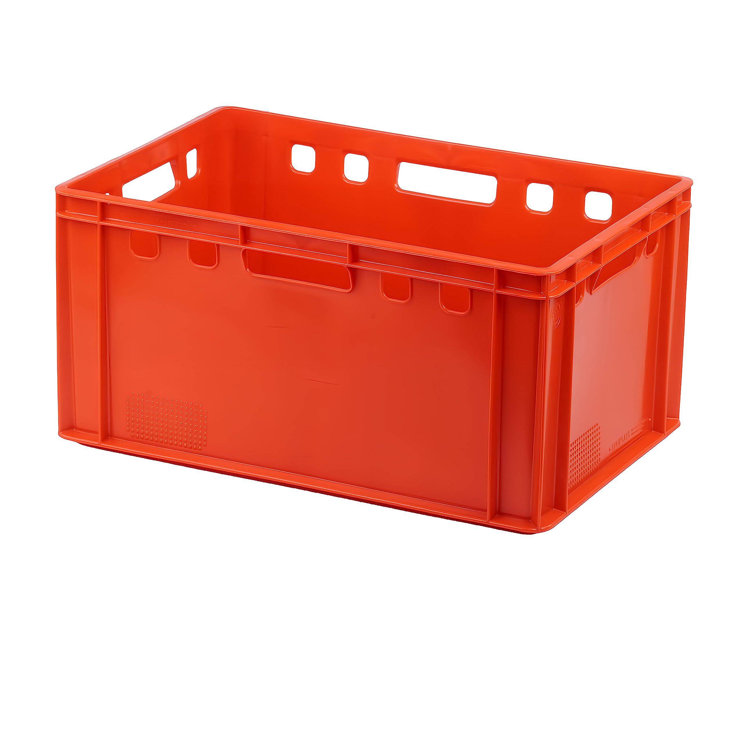 Logiplast 4 Stück E3 Kisten 60x40x30 Fleischkiste Lagerkiste Metzgerkiste in rot