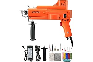 VEVOR Electric Rug Weaving Tool: Cut & Loop Pile Electric Carpet Weaving