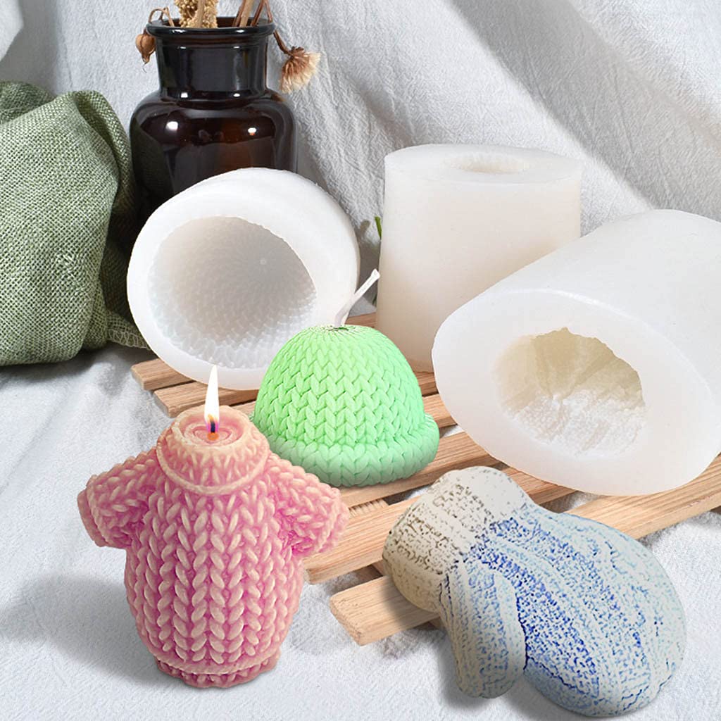 PANGBOER Lot de 3 moules en silicone 3D pour décoration de gâteaux et chocolats