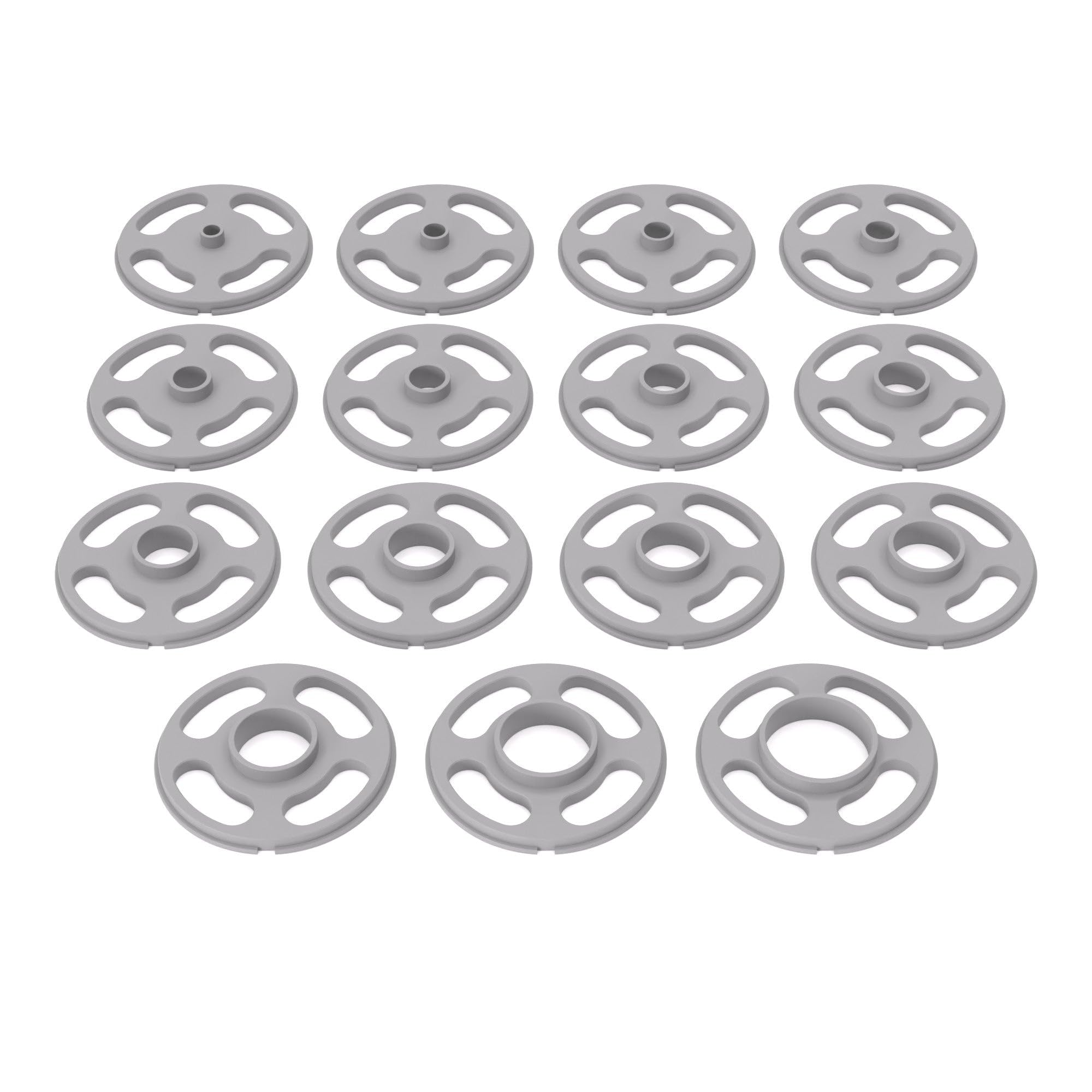 juego de casquillos copiadores compatible con fresadoras Triton | casquillos copiadores compatibles con fresadoras de superficie y fresadoras de cantos Triton - tipo A