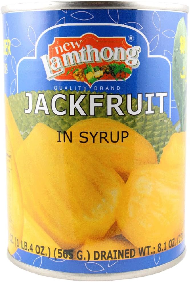 Lamthong Ripe Jackfruit in Syrup, 565g