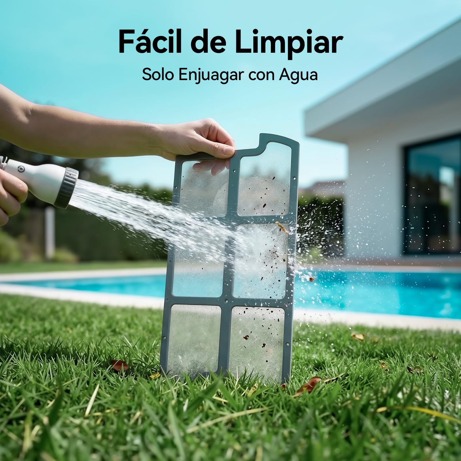 Redkey S200 Robot Piscina, Robot Limpiafondos Piscina Sin Cable con Doble Motore, Doble Succión, 180 Min de Limpieza, Estacionamiento Automático, para Piscinas de Fondo Plano 100 m²(Violeta)
