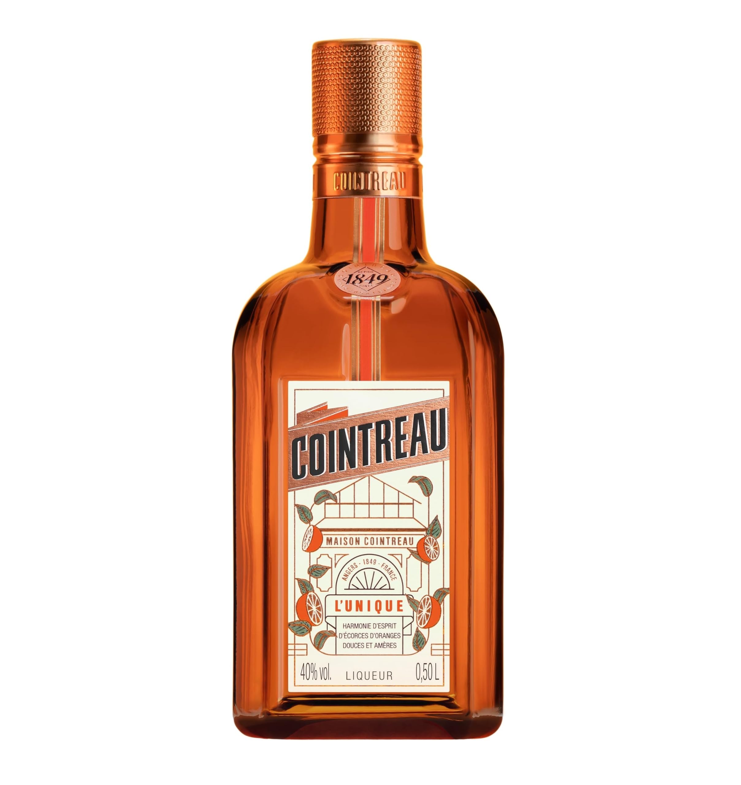 Cointreau L'Unique Orange Liqueur Triple Sec 50cl