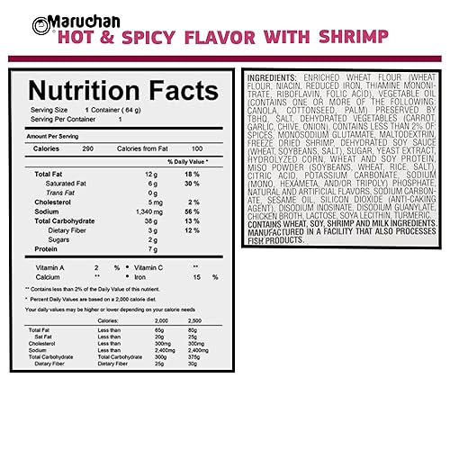 Miniatura 7 de Ja'Cor Paquete variado de sopa de fideos Ramen Instant Lunch con 6 sabores regular, picante y picante, pollo, carne de res, camarones de 2.25 onzas