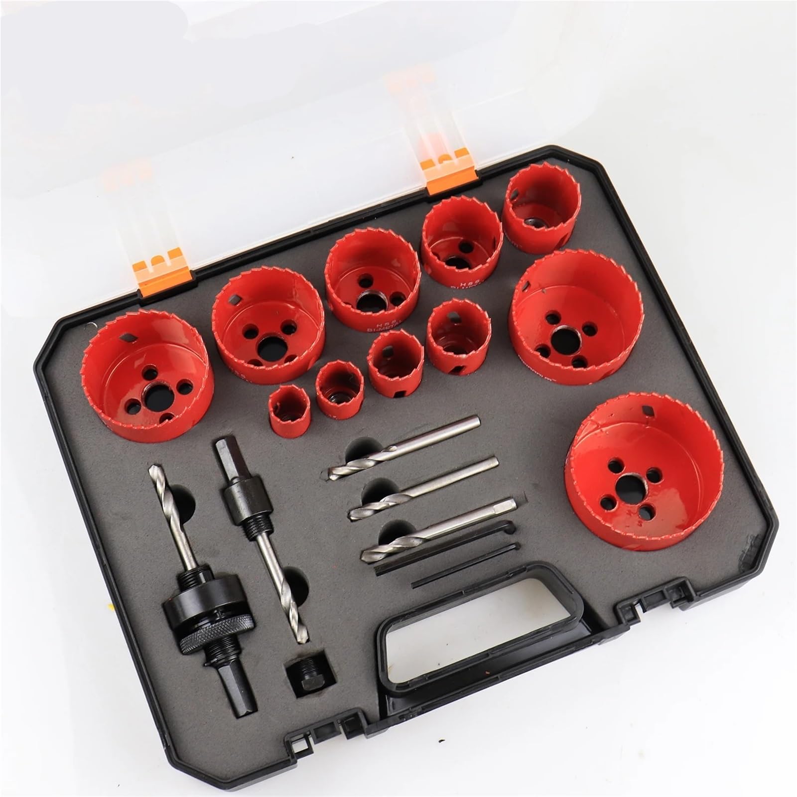 Kit Di 19 Seghe A Tazza Da 19-68 Mm M42, Punte For Seghe A Tazza Bimetalliche, Set For Forare Il Legno, Trapano Su Tubi, Regali For Papà