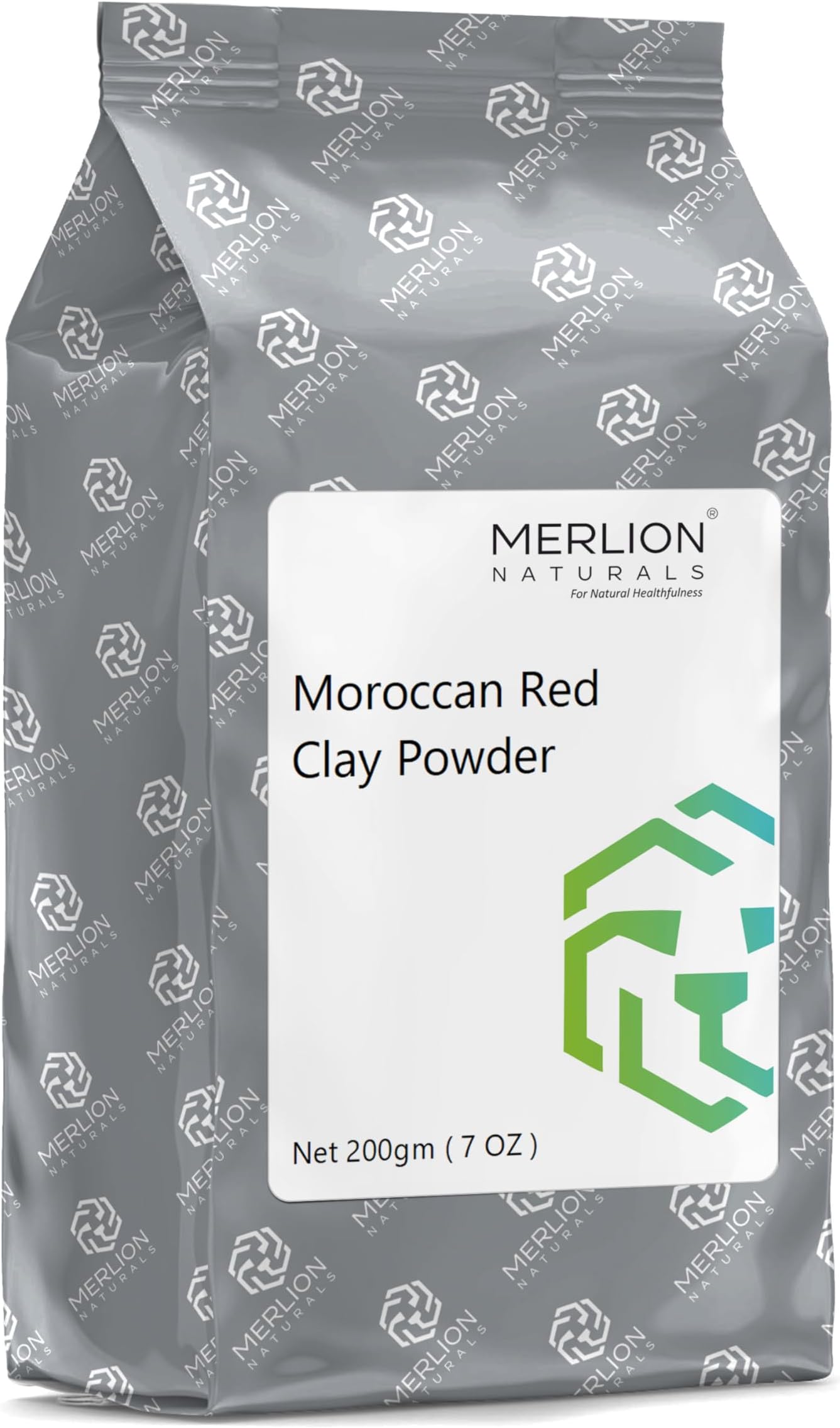 MERLION NATURALS Moroccan Red Powder | All with Pure Herbs | For Healthy Hair & Skin