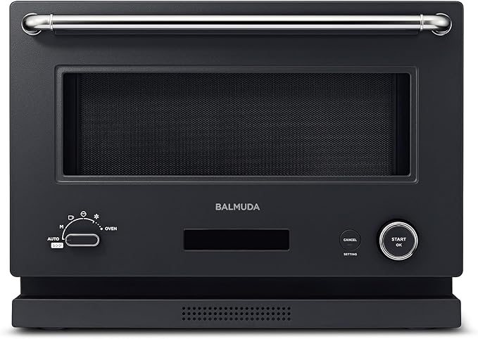 【バルミューダ公式キッチンクロス付き】バルミューダ ザ・レンジ オーブンレンジ ブラック BALMUDA The Range K09A-BK