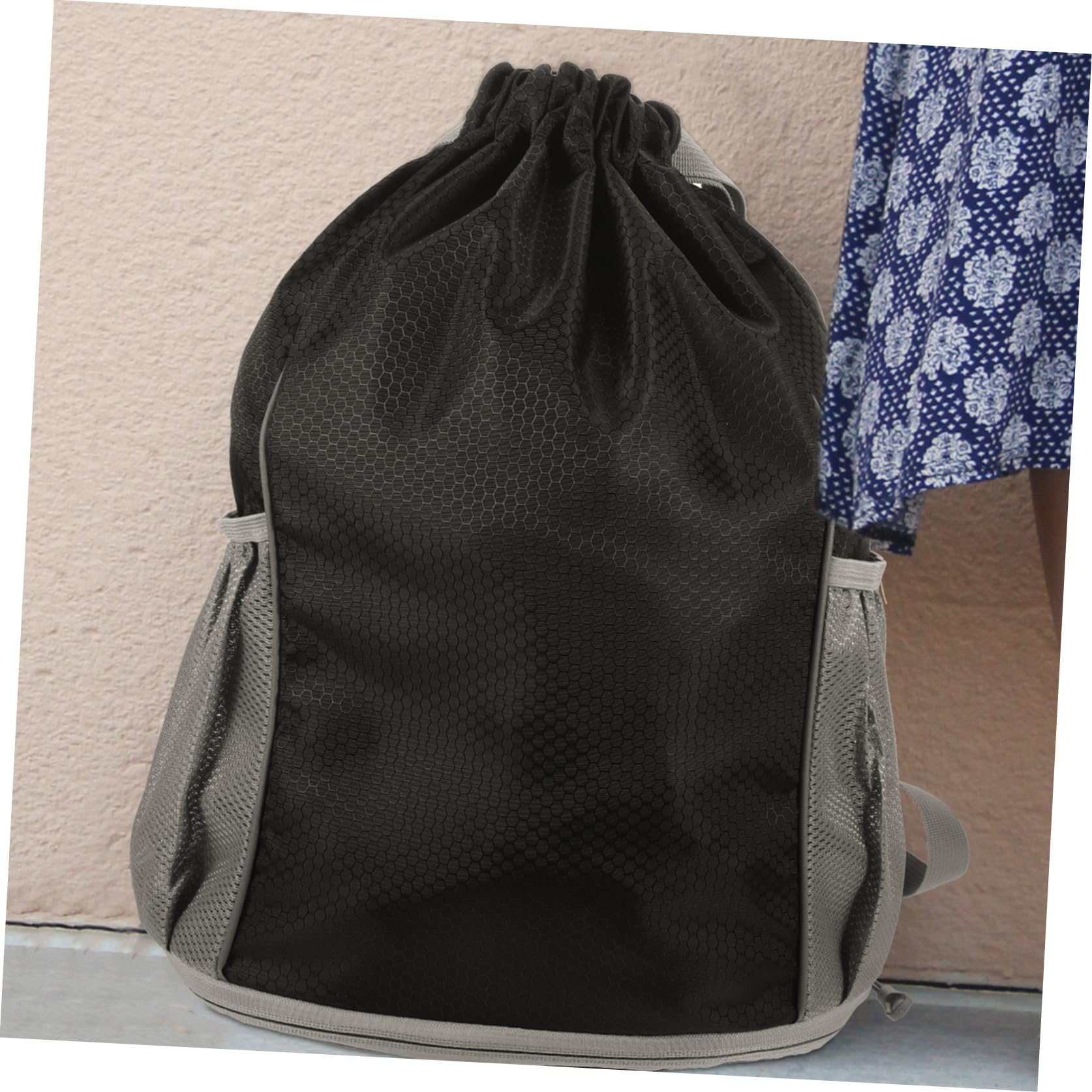 INOOMP Zaino Sportivo Coulisse per Uomo Donna Decorazioni Scuola, Borsa Palestra in Nylon Resistente Grande Capacità, Design Semplice per Scuola e Viaggi