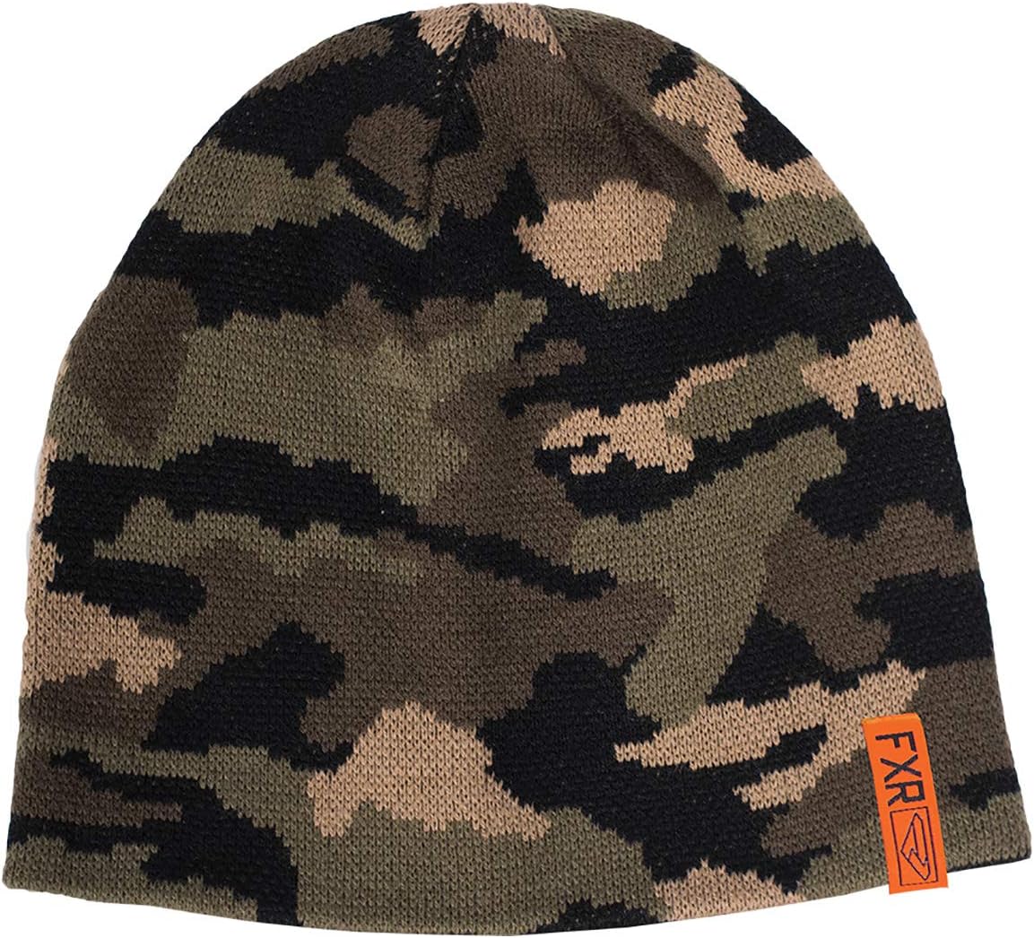FXR Platoon Beanie 17-Army Urb Camo/Orange