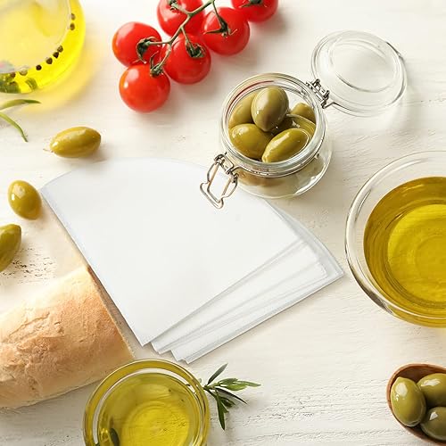 Miniatura 4 de Cono de filtro de tela no tejida cono de filtro para la producción de jarabe de arce y aceite comestible (60 piezas, 10 pulgadas)