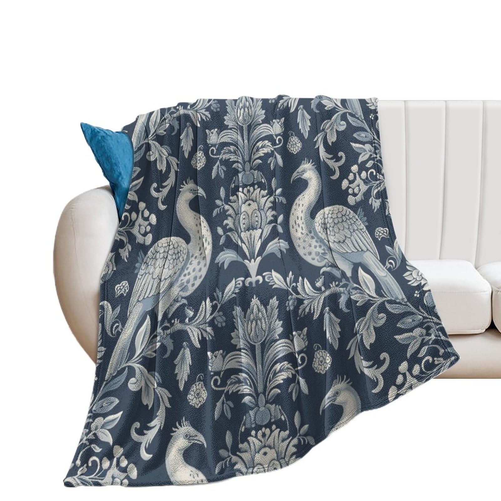Couverture flanelle polaire douce 153x203 plaid leger pour lit voyage