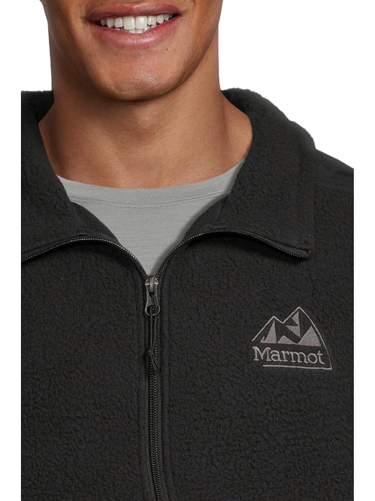 Black Marmot Wanderer High Pile Fleece Jacket