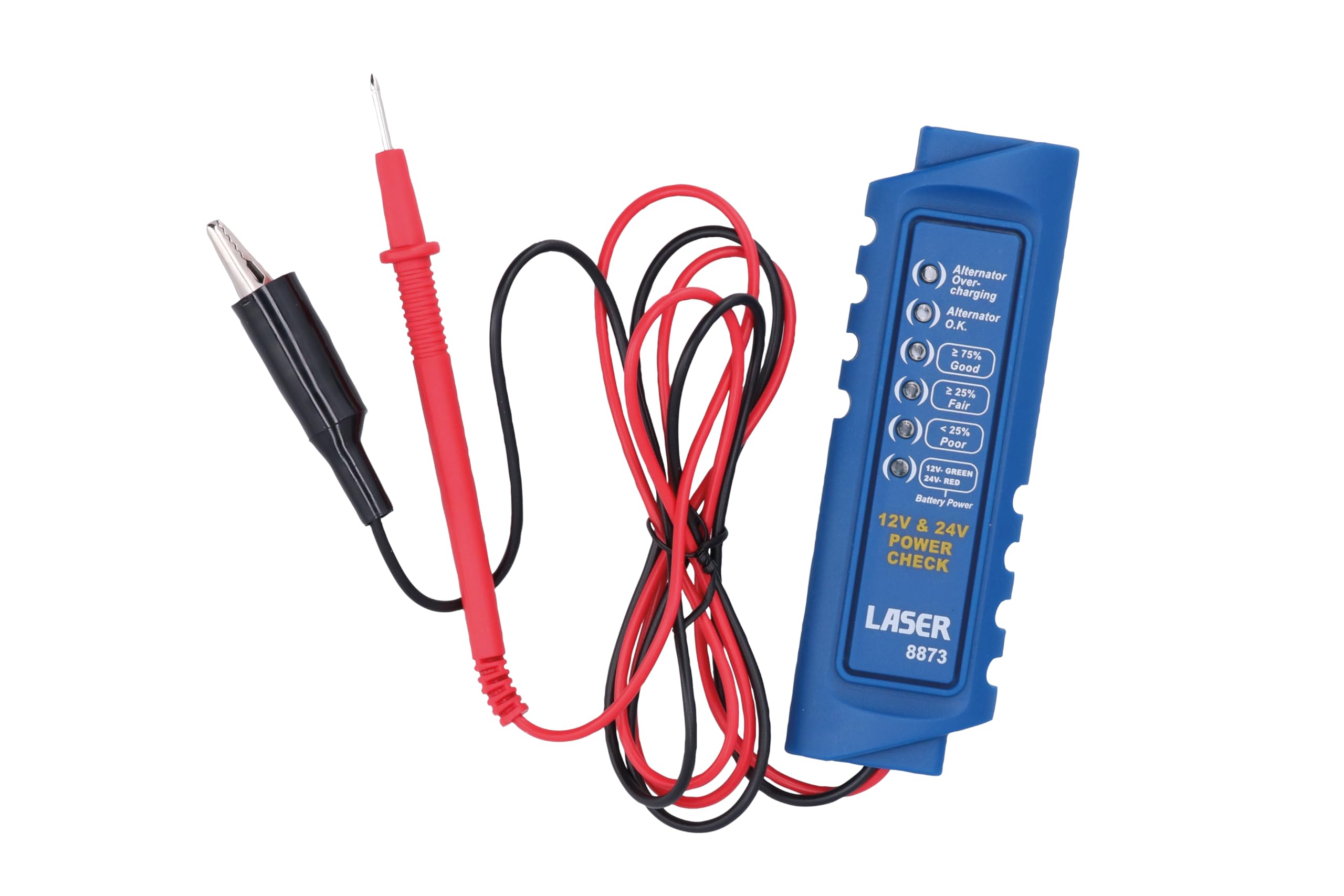 Laser 8873 Battery & Alternator Tester 12/24V