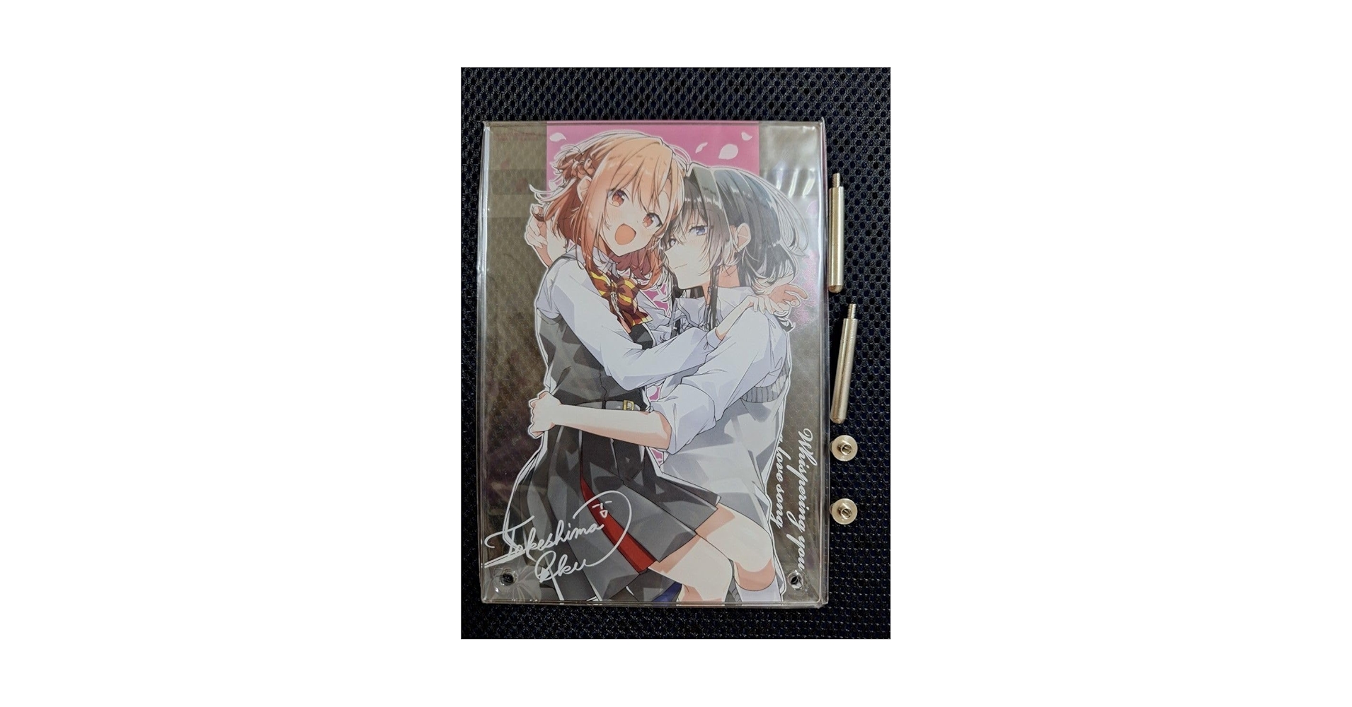 Amazon.co.jp: ささやくように恋を唄う アクリルボード B5