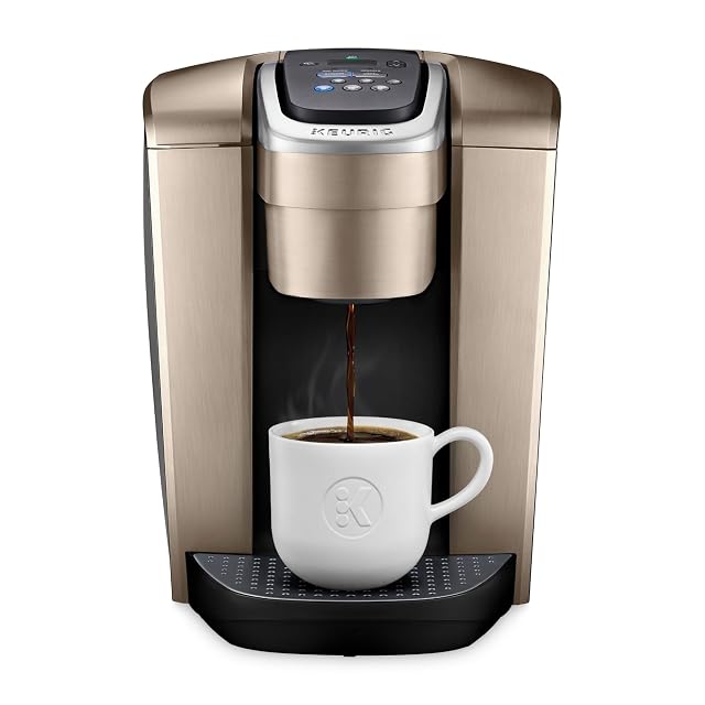 Keurig K-Elite Single Serve K-Cup Pod Coffee Maker with Strength and Temperature Control Iced Coffee Capability 8 to