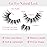 EMEDA Clear Band Lashes 14mm Cat Eye Lashes Wispy 14 Pairs 3D Natural Fluffy Faux Mink False Eyelashes Fake Eye Lash Strips Bulk Pack (14mm T07 Clear Band)