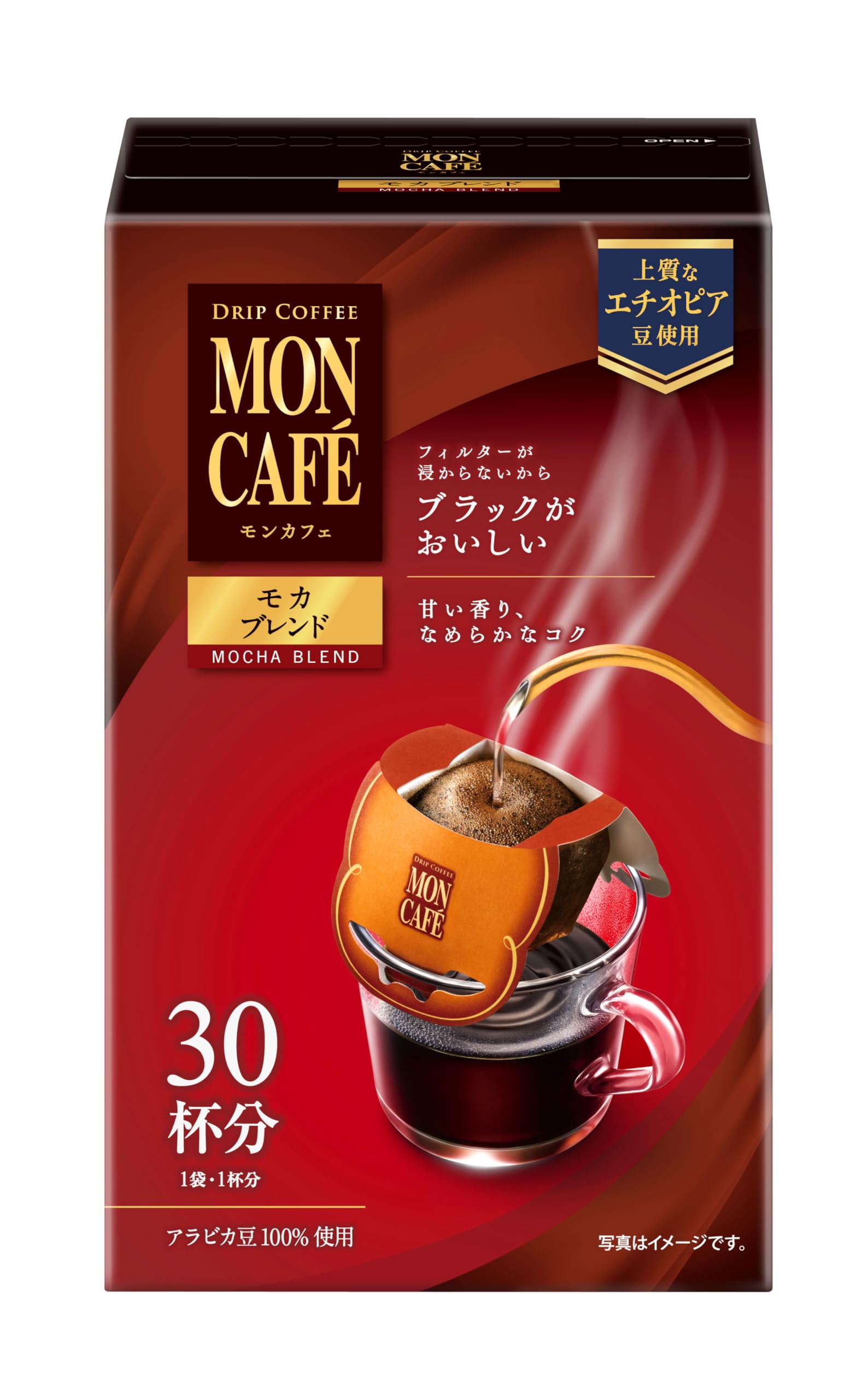 Amazon.co.jp: モンカフェ モカブレンド 30P : 食品・飲料・お酒
