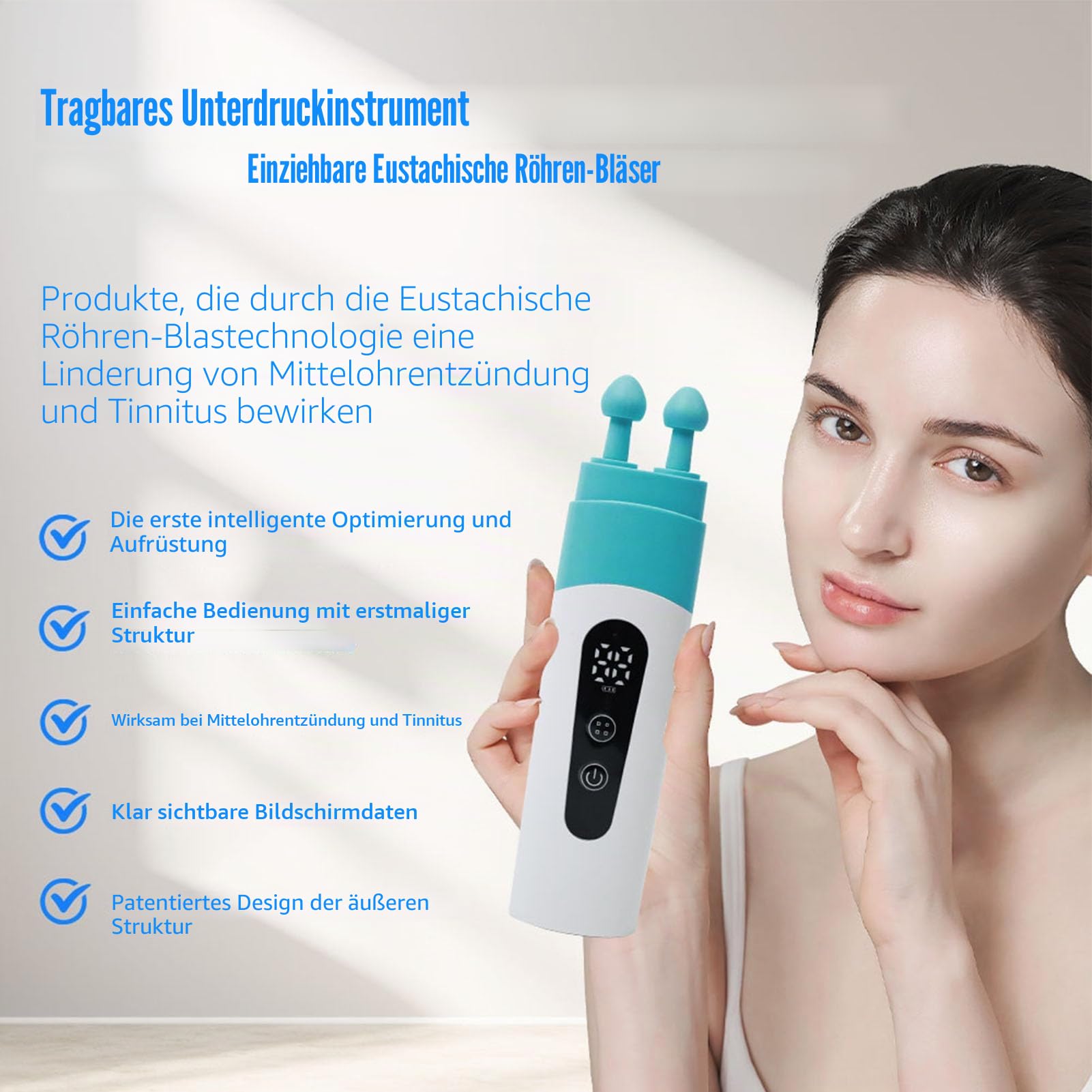 Ohr-Druckentlastungsgerät, Eustachische Röhre Unclogger, Ausgeglichener Ohrdruck Zum Fliegen, Tauchen, Schwimmen