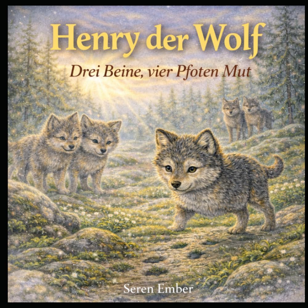 Henry der Wolf: Drei Beine, vier Pfoten Mut