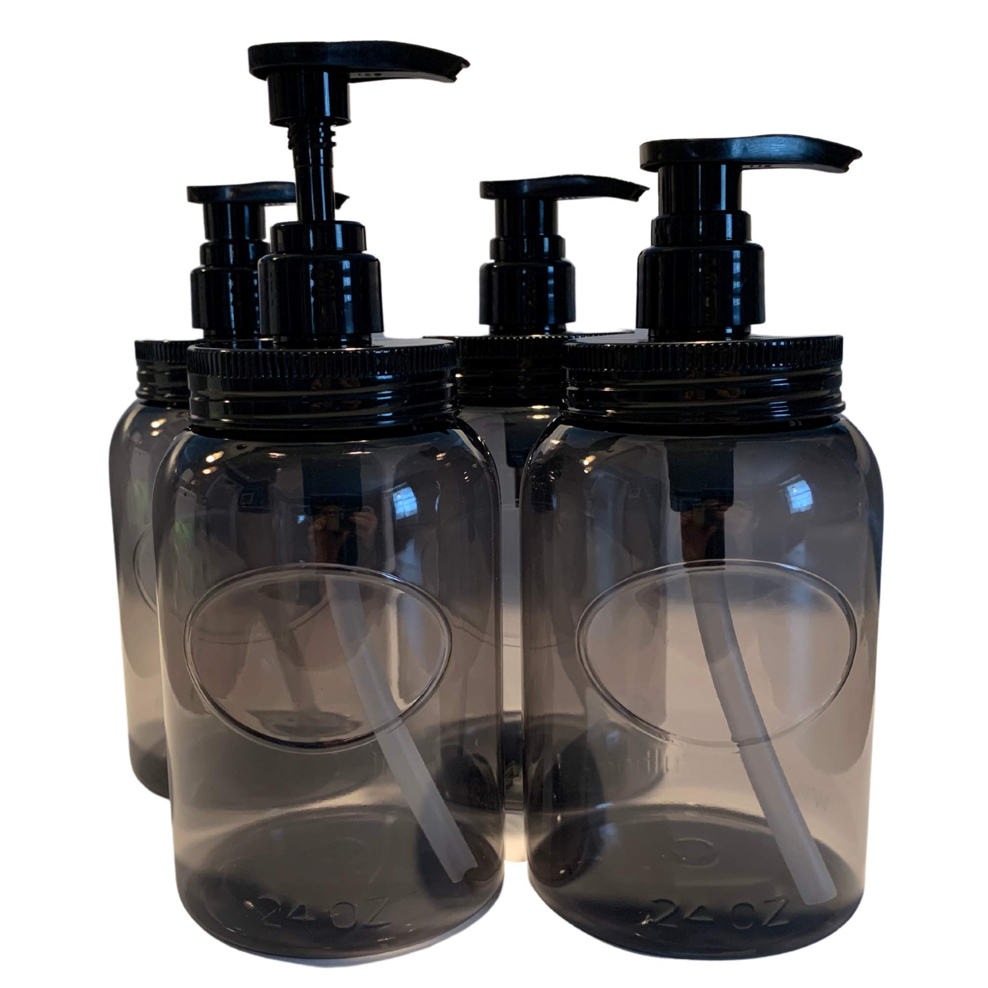 Buy Bottiful Home24 oz Plastic Refillable WideMouth Jar Style Pump