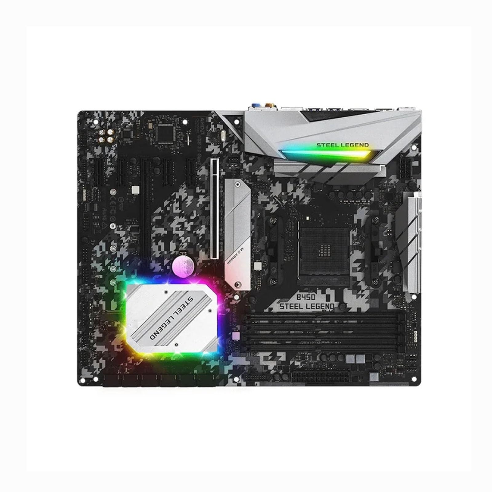 pc Motherboard Fit for ASRock B450 Steel Legend Motherboard