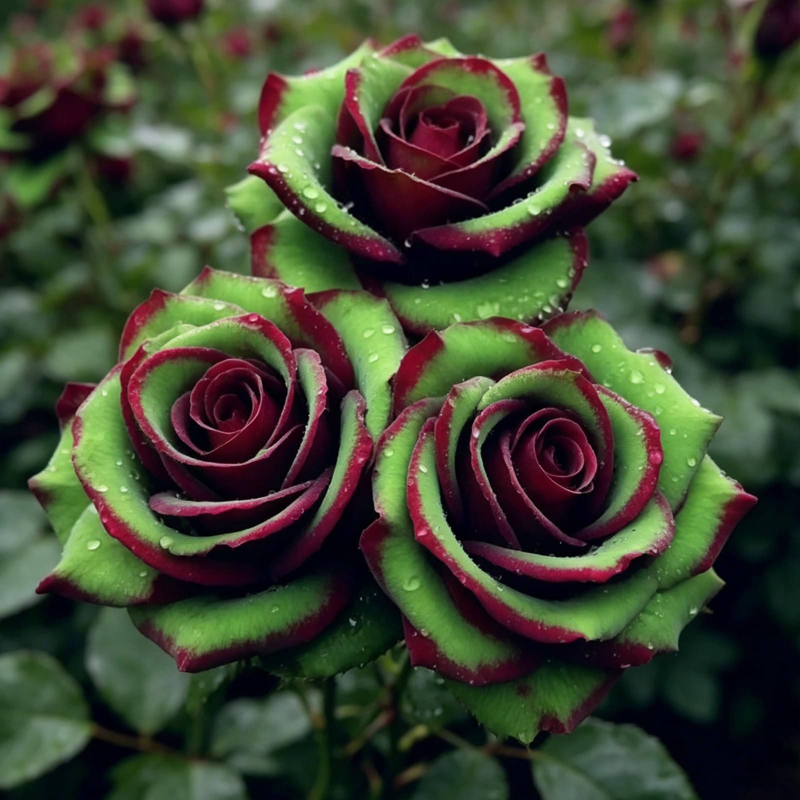 Hardy Drought Tolerant Rose Rhizome, Natural Organic Garden Plant Bulbs for Pot and Ground Planting Excellent Display-e-5 Bulbs