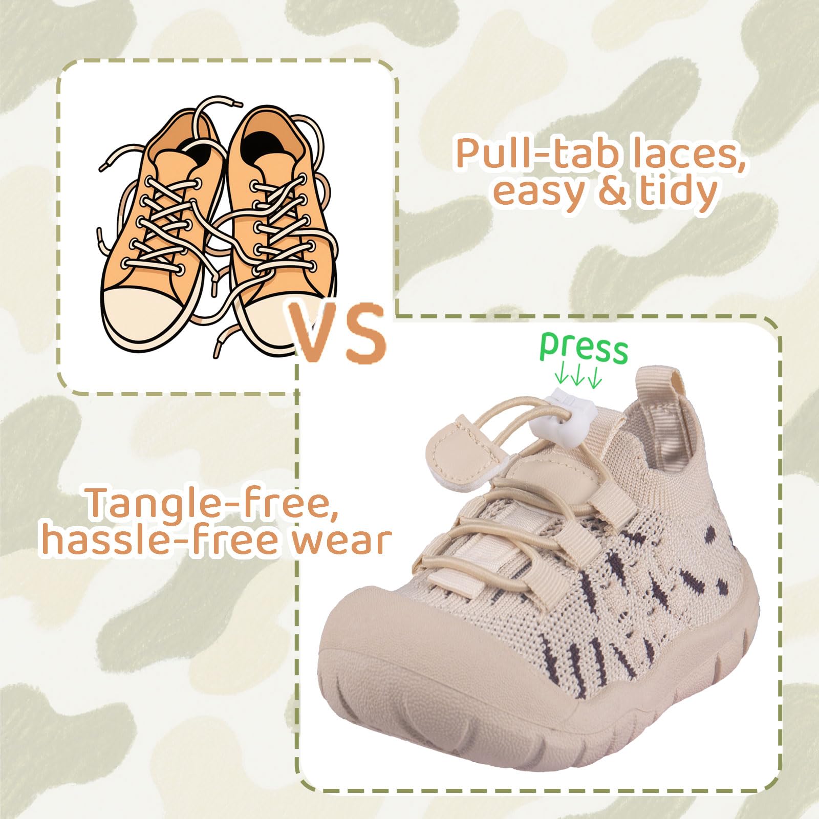 White Toddler Sneakers 9T Summer Slip On Shoes with Wide Toe Box Flexible Rubber Sole for Soccer Running and Outdoor Play Barefoot Comfy Design Girls Boys Casual Wear